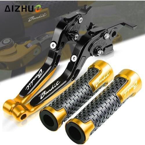 FOR SUZUKI GSF1200 Motorcycle CNC Accessories Brake Clutch Levers GSF 1200 BANDIT 1996-2000 1999 1998 Handlebar Grips Handle Bar