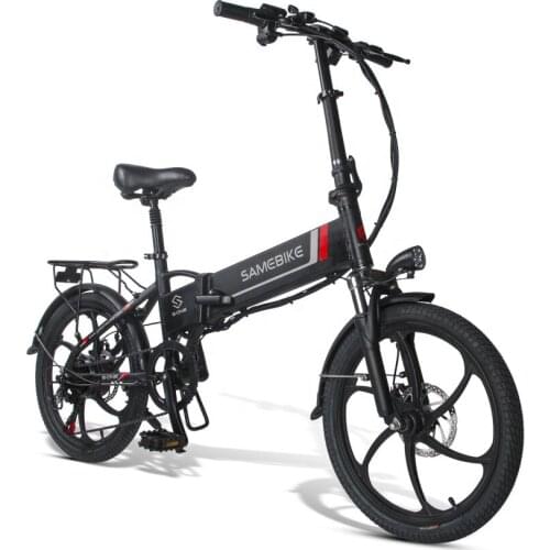 Hot Sale Aluminum Alloy Folding Electric Bicycle 20 Inch 48V 4AH 350W Lithium Battery Handle LCD Display