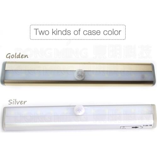 190mm 10 bulbLED IR Infrared Motion Detector Wireless Sensor Closet Cabinet Light Lamp Free Shipping hot selling