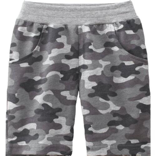 Summer Boys Camouflage Shorts Cotton Trousers Kids Beachwear Children Loose Sport Beach Shorts Sweatpants