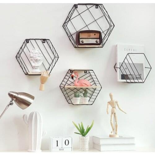 Halling Art Racks Iron Wall Magazine Holder Newspapers Bookshelf Office Organizer Bookends Home Book Collection Shelf Decoration