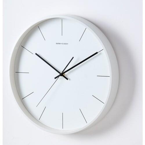 Wall Clock Modern Design Nordic Minimalist Wall Clock Living Room Simple Household Watches Silent Decrations Brief Style