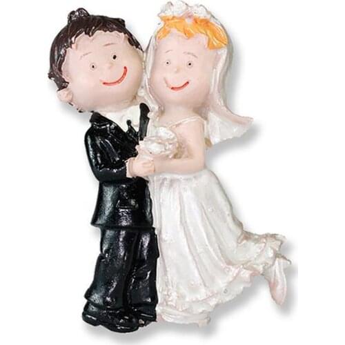 Happy adım12 Pcs Pillar Outdoor bride And Groom Figurine wedding bride mariage хна henna