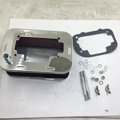 SherryBerg FAJS Air Cleaner FOR EMPI WEBER CARB carburetor carburettor 32/ 36 DGEV DGV DGAV DGAS 38dges CHROME AIR FILTER 65mm