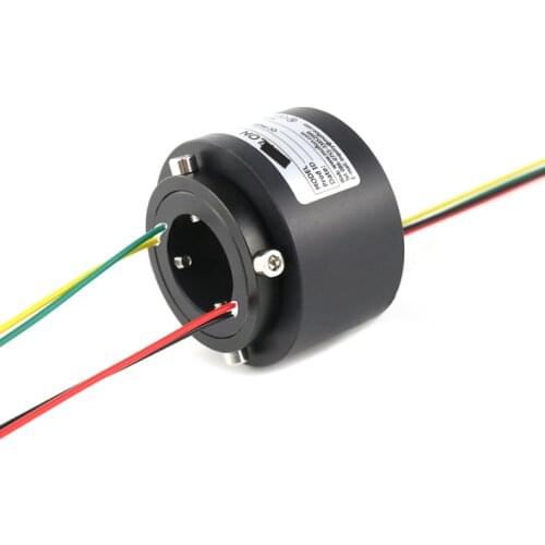 Speed Slip Ring Collector Ring Collector Ring Collector Ring Collector Ring High-speed Rotation 0-3000RPM, 2~24 Channels
