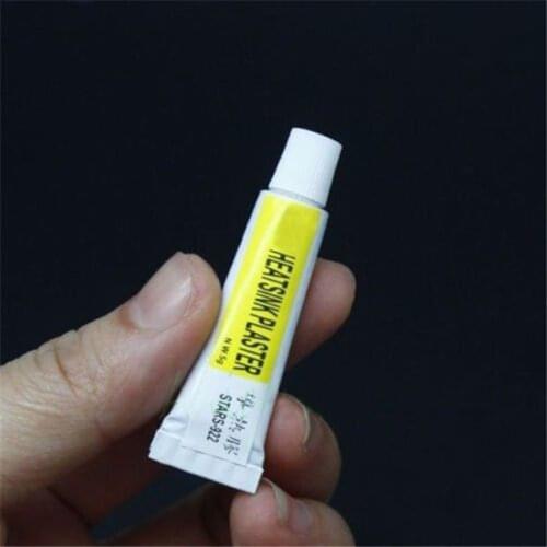 3pcs/lot 5g Thermal Pads Conductive Heatsink Plaster Viscous Adhesive For Chip GPU VGA RAM LED IC cooler radiator cooling