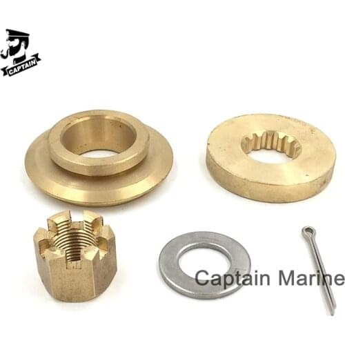 115-250HP Hardware Kit Thrust Washer/Spacer/Nut/Cotter Pin for Honda Outboard Propeller BF115 BF135 150HP 200HP 225HP