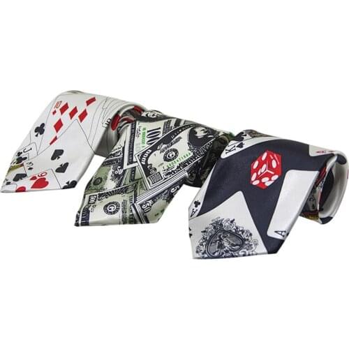 Magicians Tie Magic Accessory for Magician Use in their stage magic show Classic Mens Neck Tie
