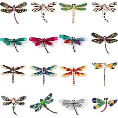 Y2E2noa Dragonfly Brooches For Clothes