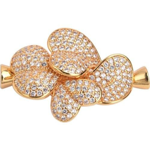 Findings Women Fashion Beads Pearls Bracelets Metal Clasps Accessories Jewelry Making DIY 925 silver Plating Connector Clasps