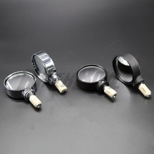 Bar end mirror Rearview handlebar motorcycle rear mirrors view side scooter General 22mm retrovisor motorbike moto retroviseur