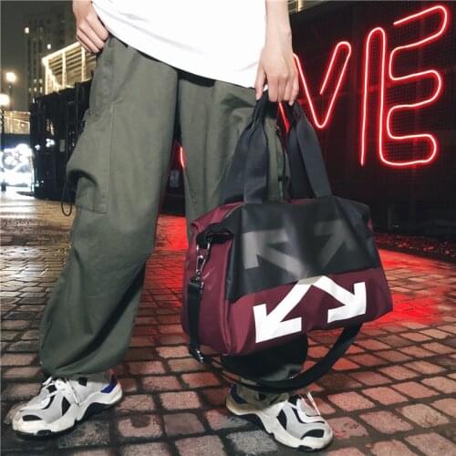 2019 New Style Travel Bag Womens Korean-style Outdoor Casual Bags Mens Multi-functional Sports Fitness Backpack Wholesale