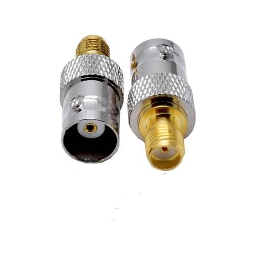 10PCS BNC Female To SMA Female RF Coax Adapter Connector wholesale