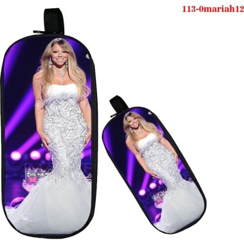 3d Printing Mariah Carey Big Capacity Fashion Pencil Case Cute Pencilcase Pouch Bag Kids Gift School Organizer Kawaii Stationery