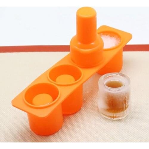 3D Silicone Ice Cube Tray Mold Ice Cup Mould Creative Cup Shape Ice Cream Chocolate Mould Bar Wine Ice Maker