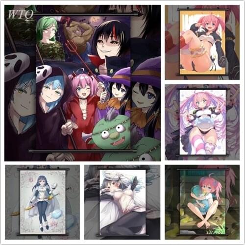 About my rebirth as a slime Anime Posters canvas painting Posters and prints anime posters wall decor wall art picture home Deco