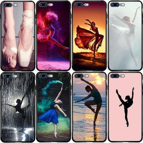 Cover Case for Samsung Note 8 9 10 20 S6 S7 S8 S9 S10 S20 FE S10E S11E Lite Plus Ultra Edge Ballet Dancing Girls Pointe Shoes