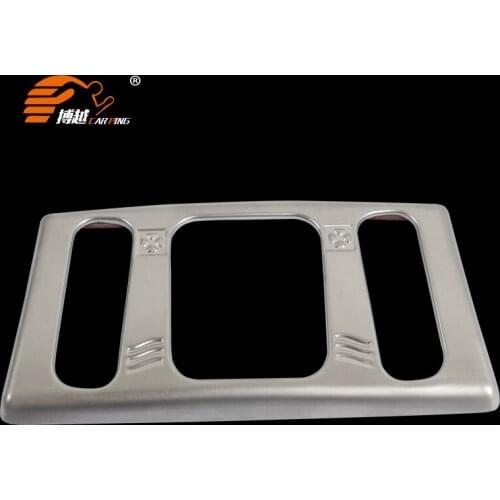 For Nissan Qashqai 2016-2017 car ABS/stainless steel chrome vent outlet air condition panel Control trim frame car styling