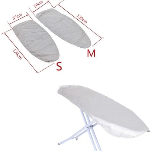 Home Universal Silver Coated Padded Ironing Board Cover Heavy Heat Reflective Scorch Resistant 120*37cm/130*50cm Dropshipping