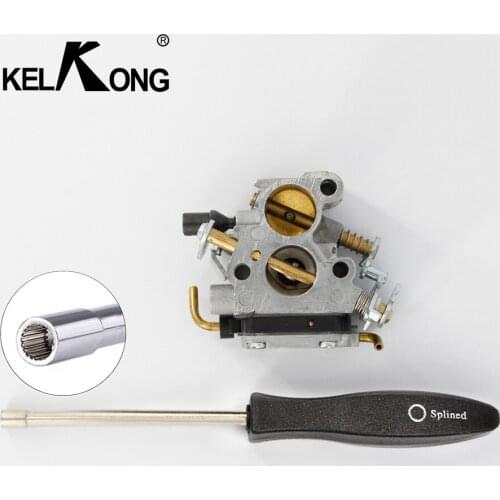 KELKONG Carburetor For Husqvarna 235 240 235e 236 236e 240e Jonsared CS2238 CS2234 RedMax GZ380 574719402 with splined ScrewTool