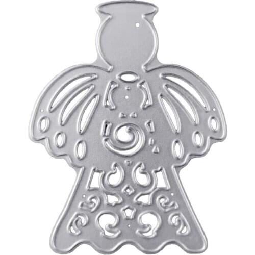 Angel Metal Cutting Dies Stencil DIY Scrapbooking Album Paper Card Template Mold