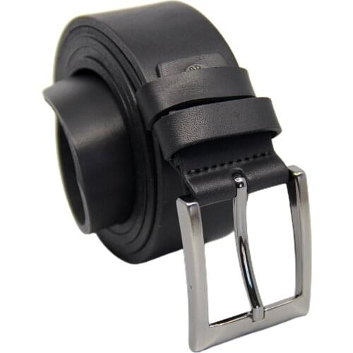 Paul Brand Mens Black Classic Model Genuine Leather Belt GR131