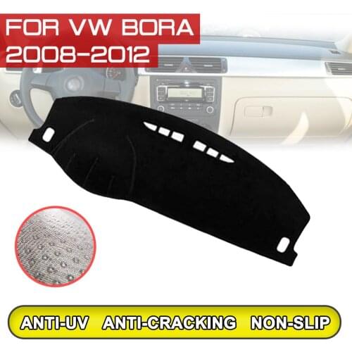 For Volkswagen Bora 2008 2009 2010 2011 2012 Car Dashboard Mat Anti-dirty Non-slip Dash Cover Mat UV Protection Shade