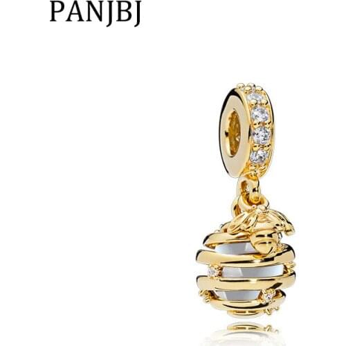 New Bead Alloy Sweet As Honey Dangle Charm Fit Original Bracelet Necklace DIY Women Jewelry