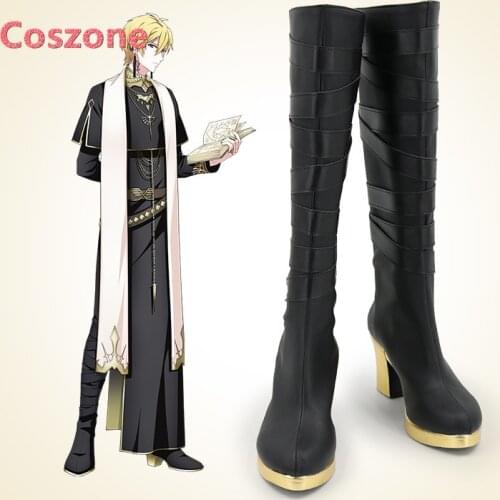 Idolish 7 Rokuya Nagi Cosplay Shoes Boots Halloween Carnival Cosplay Costume Accessories