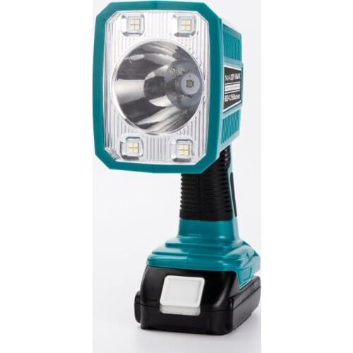 Portable LED Lamp Work Light For Makita18V Li-Ion Battery Flashlight LED Lights Outdoor Lighting(NO Battery)