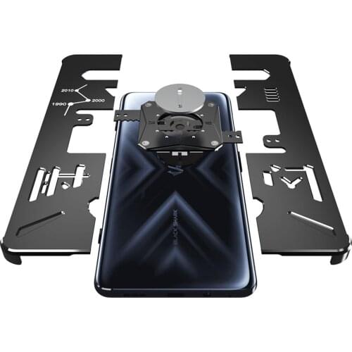 Shockproof Protective Back Cover Shell Creative Metal Mechanical Phone Case for Black Shark 4/4 Pro Phone Accessories