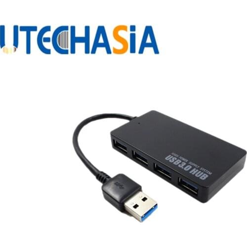 Ultra thin Super Speed USB 3.0 Hub 4 Port 5Gbps USB Hub Splitter Adapter For Scanner, Mouse, Keyboard, External Driver etc