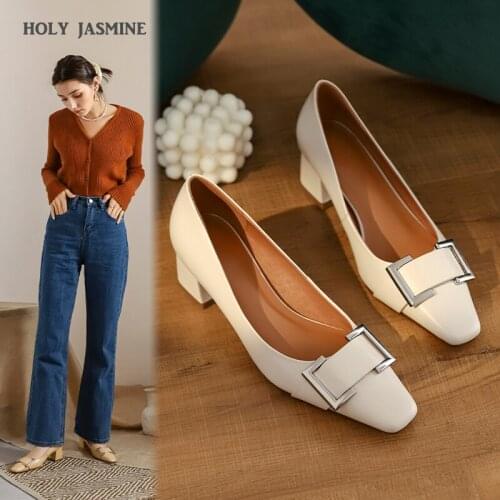 Female Pumps Decoration High Heels Women Shoes 2021 Spring Summer Shoes Woman Heels Party Basic Shoes For Women heels women