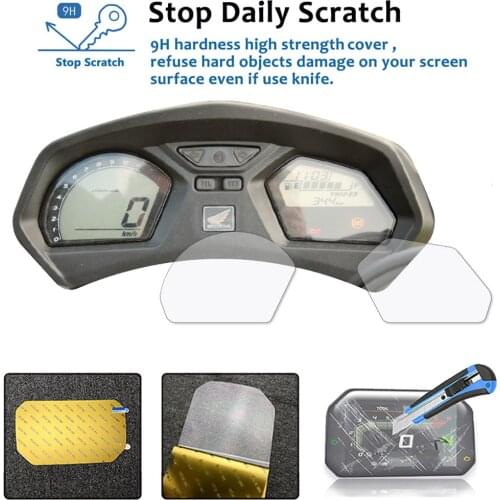 For Honda CBR650F CB650F CBR650 F CB650 F CB CBR 650 F 650F 2017 2018 Motocycle Cluster Scratch Protection Film Screen Protector