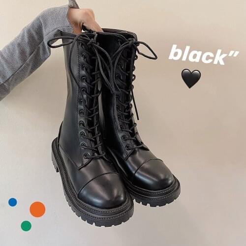 2021 Hot Designer Brand Luxury Women Shoes Black Boots Women Gothic Shoes Ankle Boots Platform Shoes Casual Boots