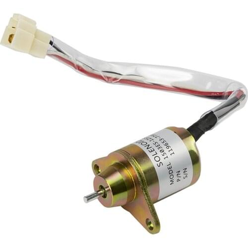 12V New Fuel Shutdown Shut Off Solenoid for Woodward for Yanmar for John Deere Tractor 1503ES-12S5SUC5S SA-5213 119653-77950