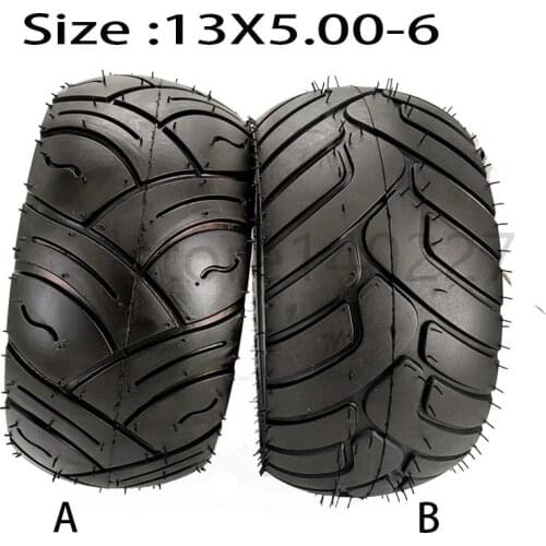 13 inch tubeless tire 13x5.00-6 Tire MINI POCKET SCOOTER ATV GO KART Cart Pit Lawn Mower 13x5.00-6