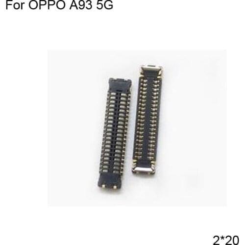 2PCS For OPPO A93 5G FPC connector For OPPO A 93 5G LCD display screen on motherboard mainboard On flex cable