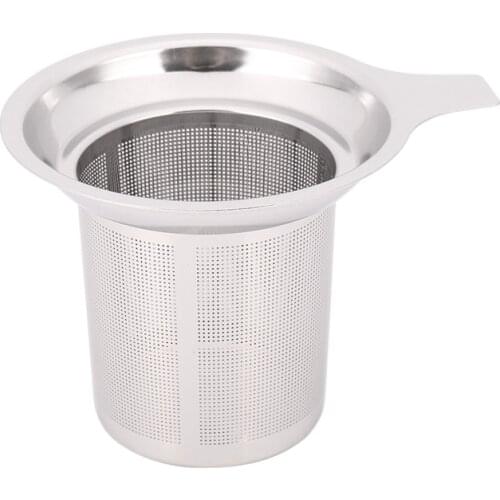 304 Stainless Steel Fine Mesh Filter Tea Infuser Fine Reusable Strainer