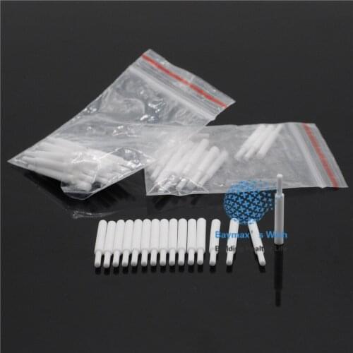 60Pcs Zirconia Ceramic Pins For Dental Oral Clinic Honeycomb Firing Trays