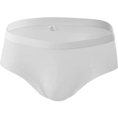 Bigsweety Mens Silk Briefs