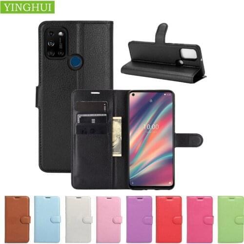 For WIKO view 5 4 Lite Case Flip Litchi Texture For WIKO view 3 Pro Cover With Card Holder For WIKO view 2 Pro phone Case bag