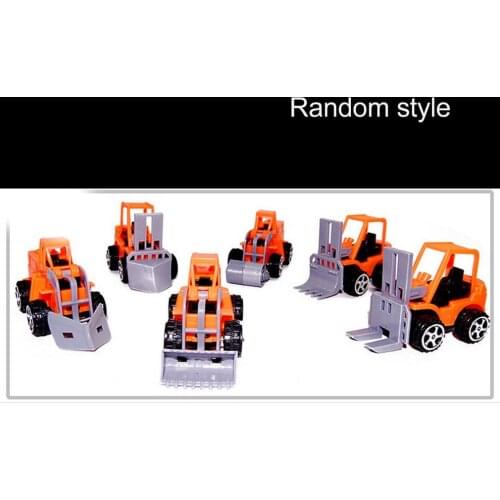 Childrens Simulation Inertia Truck Construction Vehicle Excavator Toy Wholesale Excavator Model Pull Back Car Mini Car