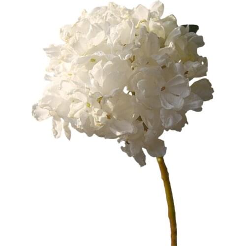 Focal Edge Artificial Flower Floral Bouquet Decorations Simulation Plants 8 Colors Wedding Lifelike Party Home Bunch Hydrangea