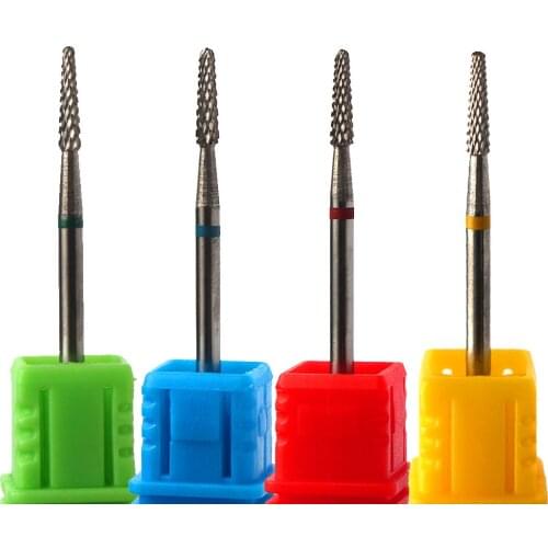 Manicure Milling Cutter Carbide Nail Drill Bits Burr Pedicure Machine Nail Files Remove Gel Polish Nail Art Tools
