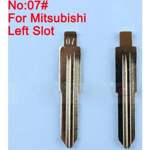 07# Replacement Flip Floding Remote Key Blade Car key Blank For Mitsubishi Outlander Grandis ASX Pajero Remote key