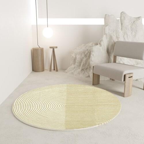 Soft Shaggy Round Carpet Living Room Home Fluffy Rug for Bedroom Decor Table Chair Floor Mat Kids Room Area Rugs Nordic Carpet