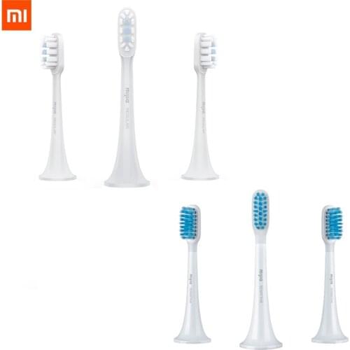 Original Xiaomi Mijia Electric Toothbrush Head 3PCS for T300&T500 Smart Acoustic Clean Toothbrush heads 3D Brush Head Combines