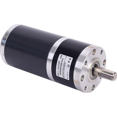 Planetary geared motor 12V DC motor 24V miniature gear reducer 60GX6092R speed motor