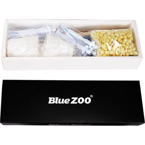 Portable Nose Wax Kit Cleaning for Men Women 20pcs Paper Cups for Salon Use